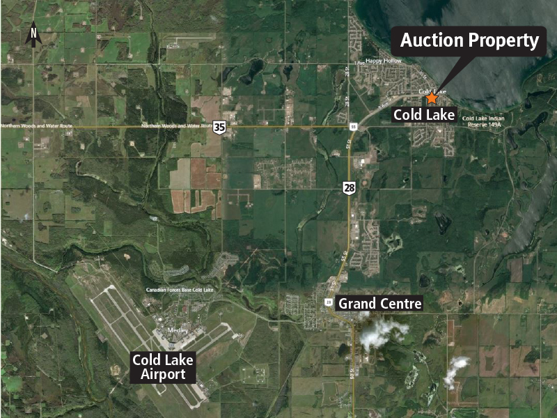 Commercial condo bay for sale in Cold Lake, AB. Ritchie Bros. Auctioneers